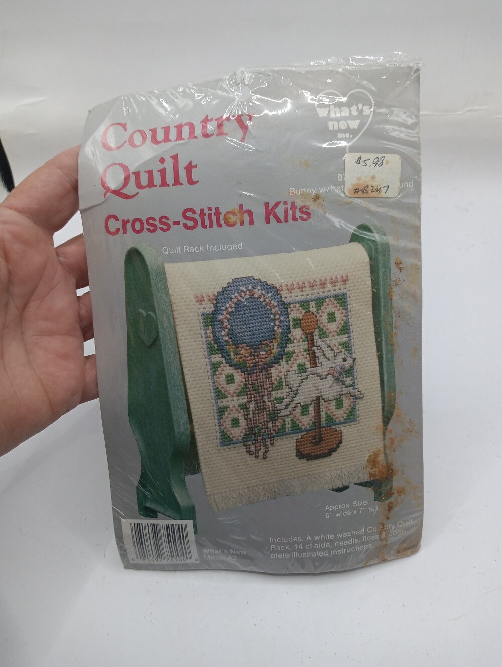 What's New Country Message Cross Stitch Kit 075103 Ducks